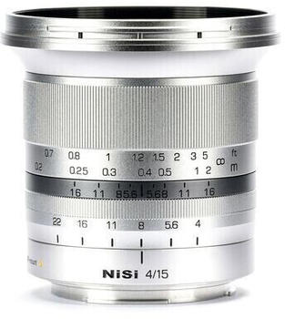 NiSi MF 15mm f4 Fuji X silber