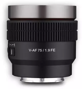 Samyang V-AF 75mm T1.9 Sony E Samyang V-AF 75mm T1.9 Sony E