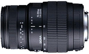 Sigma 70 - 3004,0 - 5,6 DG/DL/Macro/Super II für Nikon/Fujifilm