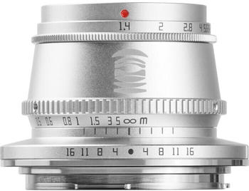 TTArtisan 35mm f1.4 Canon RF silber