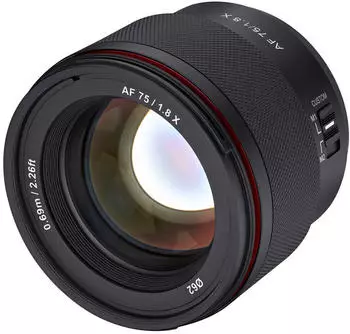 Samyang AF 75mm f1.8 X