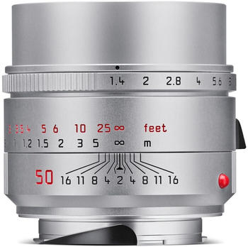 Leica Camera AG Leica Summilux-M 50mm f1.4 Asph. Silber (11729)