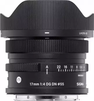 L-Mount, schwarz: Sigma 17mm F4 DG DN Contemporary
