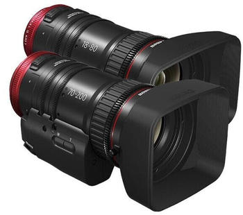Canon CN-E EF 18-80mm + 70-200mm