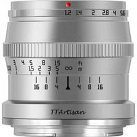 TTArtisan 50mm F1.2 f&uuml;r Sony E (APS-C) silber