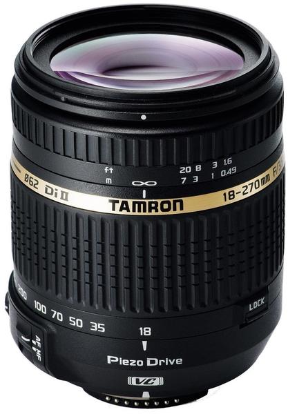 Tamron 18-270mm f/3.5-6.3 DI II VC Pzd für Nikon/Fujifilm