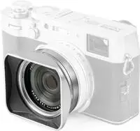 NiSi Fujifilm X100 JetMag Pro Gegenlichtblende Kit silber