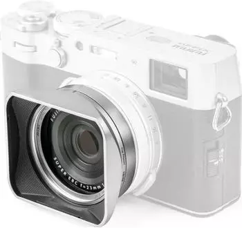 NiSi JetMag Pro Kit for Fujifilm X100 (UV + Lens Hood + Cap) Silver