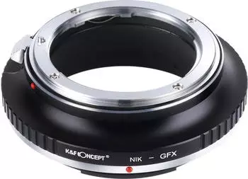 K&F Concept Objektivadapter Nikon F auf Fujifilm GFX