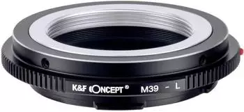 K&F Concept Objektivadapter M39 auf L-Mount, manueller Fokus (M39-L)