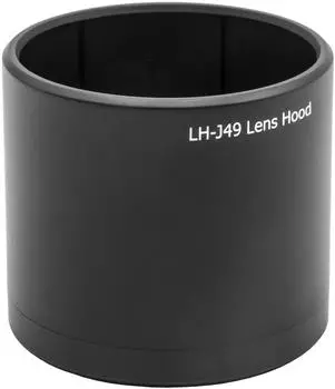 vhbw Gegenlichtblende Ersatz für LH-J49, 46mm, schwarz, rund (VHBW4251574633248)