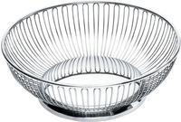 Alessi 826/20, Alessi Drahtkorb aus Edelstahl silberfarben (826/20) Silber
