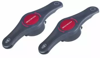 Westmark Propeller Kombinations-&Ouml;ffner, Kunststoff, rot/anthrazit, 2er-Set (105122E3)