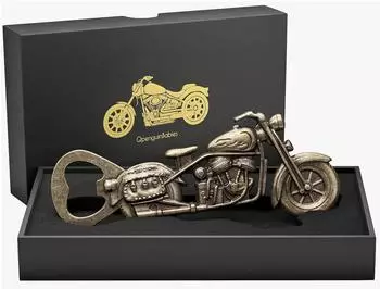 LuxusKollektion Motorrad Flaschen&ouml;ffner Vintage, Zinklegierung