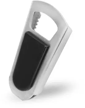 Fackelmann Flaschenöffner und -verschließer, Metall, silber (49971)