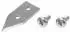 Westmark Sieger Clou Ersatzteil-Set Schneidmesser + 2 Schrauben, Edelstahl (19954480)