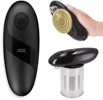 ADE Elektrischer Dosen&ouml;ffner mit Magnet und Haken, f&uuml;r Senioren (KG2505-1)