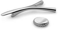 Alessi FGO06, Alessi - Virgula Divina Kapselheber, Edelstahl Silber, 30 Tage