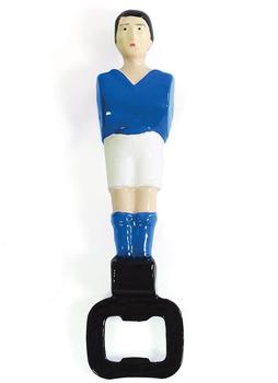 doiy Flaschenöffner Fußballspieler blau