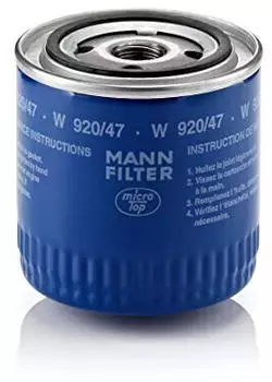 Mann Filter &Ouml;lfilter f&uuml;r Jeep Cherokee Cj5 - Cj8 Wrangler I (W 920/47)