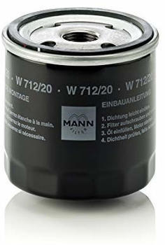 Mann Filter Ölfilter für Audi 200 C3 C2 Quattro (W 712/20)