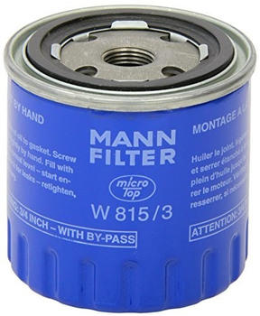 Mann Filter Ölfilter für Peugeot 305 I 104 204 Talbot Samba Citroën BX (W 815/3)