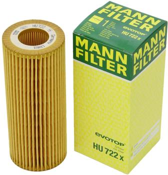 Mann Filter Ölfilter mit Dichtung für BMW X3 5 1 3 7 Alpina D3 (HU 722 x)