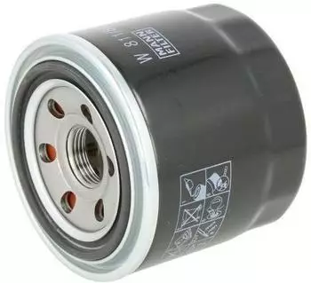 Mann Filter &Ouml;lfilter f&uuml;r Hyundai Pony Mitsubishi Galant IV I30 Lancer (W 811/80)