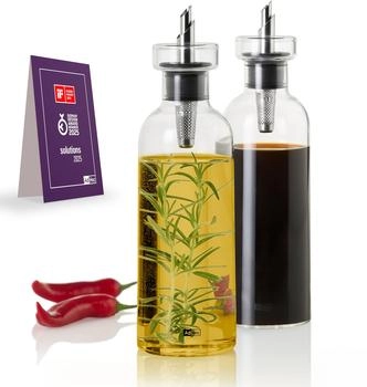 AdHoc Öl- und Essigspender Set AromaPour, tropffrei, 300 ml (BZ81)