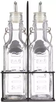 Kilner Öl- und Essigflaschen Set, 300 ml