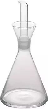 Excelsa Conica &Ouml;lflasche Tropfstopp, Glas, 500ml (28357)