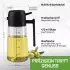 GOURMETmaxx Ölsprüher / Ölspender 2-in-1 Glas 0,47 l Transparent