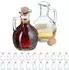 Relaxdays Glasflaschen zum Befüllen 24er-Set 150ml