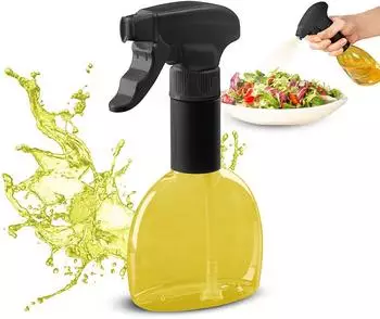 Rosenstein & Söhne Ölsprüh-Flasche für Speiseöl BPA-frei 280 ml Transparent