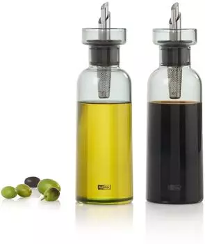 AdHoc &Ouml;l- und Essigspender Set AromaPour tropffrei 300 ml Glas (BZ77)