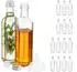 Relaxdays Glasflaschen zum Befüllen 16er Set, 250ml, transparent (10048667_1428)