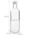 Relaxdays Glasflaschen zum Befüllen 16er Set, 250ml, transparent (10048667_1428)