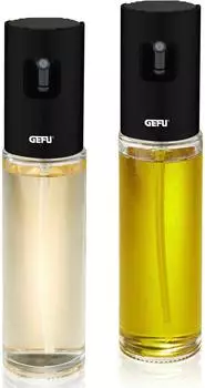GEFU Spender-Set Öl & Essig Neva 2er Set Sprühnebel & Strahl