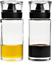 LEONARDO Menage-Set "&Ouml;l- und Essigspender CUCINA" Essig- und &Ouml;lflaschen-Set aus
