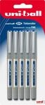 Uni-Ball - Tintenroller Eye Blau, 5 St&uuml;ck | Dokumentenechter Rollerball mit...