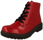 Rieker Damen Stiefel 78240-33 rot Gr. 36