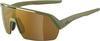 Alpina Unisex - Erwachsene, TURBO HR Sportbrille, olive matt/yellow, One Size