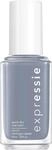 Essie Schnelltrocknender Nagellack &bdquo;expressie, Nr. 340 air dry, Blau, Vegane