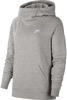 Nike Damen Sweatshirt W NSW ESSNTL FNL PO FLC, dk Grey Heather/White, XS, BV4116