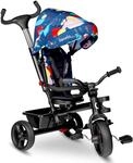 LIONELO Haari 2in1 Dreirad mit Schubstange ab 18 Monate bis 25kg, Vorw&auml;rts und