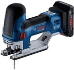 Bosch Professional 18V System Akku Stichs&auml;ge GST 18V-155 SC (mit Stabform, 2x Akku