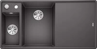 BLANCO AXIA III 6 S-F | Granitsp&uuml;le aus SILGRANIT felsgrau | Einbauart: