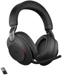 Jabra Evolve2 85 Wireless PC Headset mit mikrofon &ndash; Noise Cancelling Microsoft