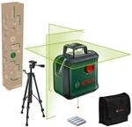 Bosch Kreuzlinienlaser AdvancedLevel 360 mit Premium-Stativ (3 Laserlinien inkl.