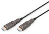 DIGITUS 4K HDMI AOC Verbindungskabel HDMI - HDMI 4Kx2K@60HZ 15m Abnehmbare...